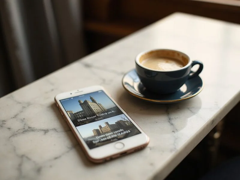 Phone showing a text shortlist of three Dallas high rises