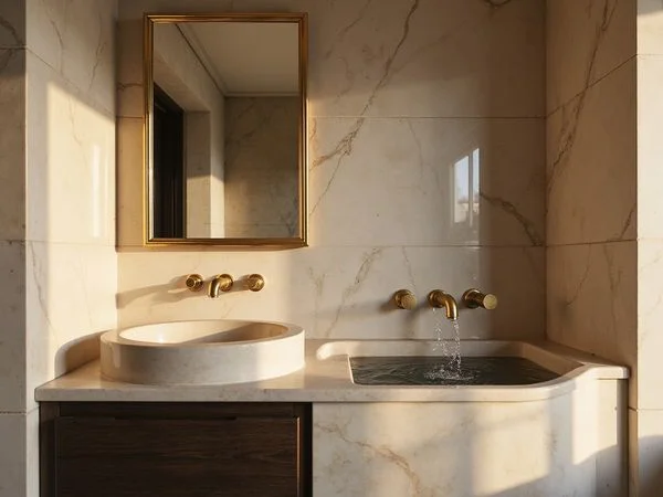 Pet spa wash station in a luxury Dallas high rise